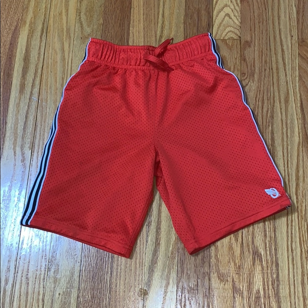 Red Basketball shorts